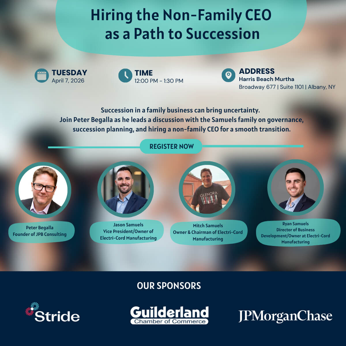Stride Event April Albany Family Business