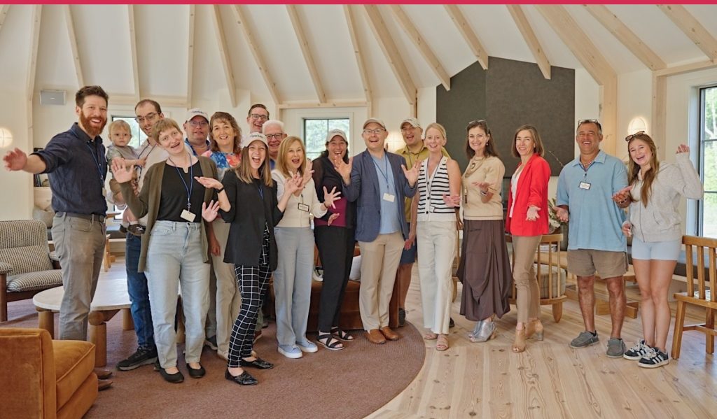 The Stride community of family business leaders together at the Founder’s Retreat